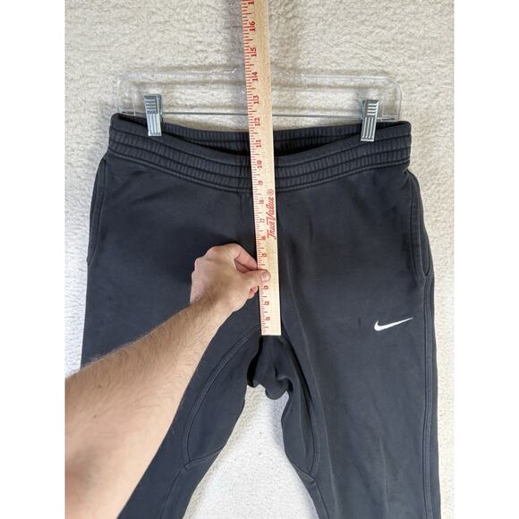 Nike Jogger Sweatpants Mens Medium Black 826431 Tapered Gym Workout READ - Picture 8 of 16